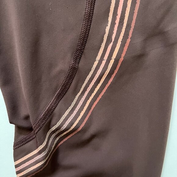 Lululemon Speed Limit Crop 23" Cherry Cola Leggings Pants Running Workout Sz  4 - Picture 12 of 16